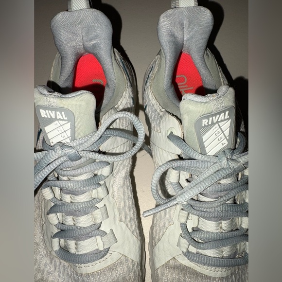 Nike  Rival Athletic Shoes with Gray and Pink Accents - Picture 6 of 6